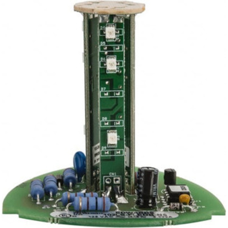 Edwards Signaling LED Lamp, Blue, Flashing, Stackable Tower Light Module 120 VAC, 0.02 Amp, IP54, IP65 Ingress Rating, 3R, 4X NEMA Rated, Panel Mount, Pipe Mount 102LS-FLEDB-N5 - 74651563