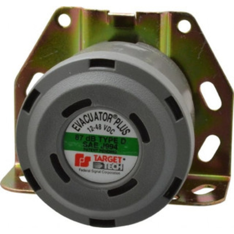 Federal Signal Automotive Back-Up Alarms, Decibel Rating: 87, Voltage: 9-48, Amperage Draw: 0.02@12V, Frequency KHZ: 2.75, Length (Decimal Inch): 2.900, Width (Decimal Inch): 2.9000 210330SSG - 06549901