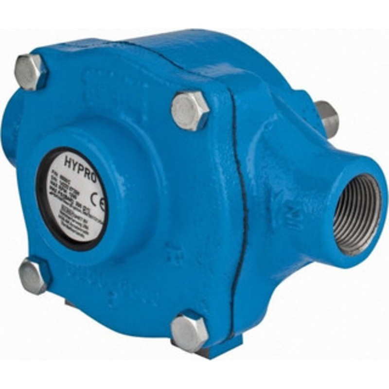 Pentair 6-Roller Pump, Cast Iron Housing Material, Roller Spray Pump Only 3/4 Inch Inlet Size, 3/4 Inch Outlet Size, 300 psi Max Working Pressure, 1200 Max RPM, Viton, Lip, 416 Stainless Steel, NPT 6500C - 09397241