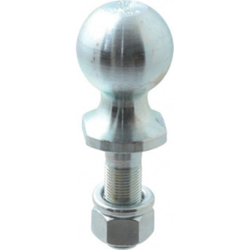 Reese 1-7/8 Diam, 2-3/8 Shank Length, Hitch Ball 3/4 Shank Diam, 2,000 Lb Capacity, Zinc Finish 63813 - 56427529