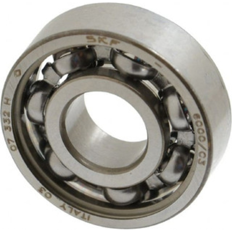 SKF 10mm Bore Diam, 26mm OD, Open Deep Groove Radial Ball Bearing 8mm Wide, 1 Row, Round Bore, 1,960 Nm Static Capacity, 4,750 Nm Dynamic Capacity 6000 JEM - 45666690