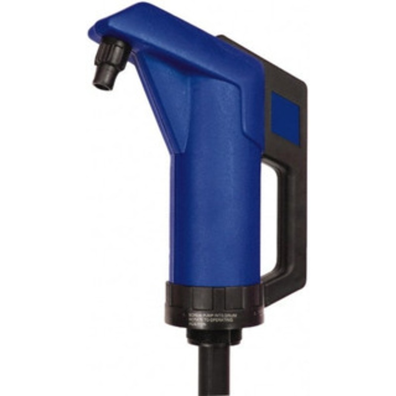 Sotera 3/4 Outlet, Polypropylene Hand Operated Piston Pump 11 oz per Stroke, 22 OAL, For Diesel Exhaust Fluid FRHP32V - 03629854