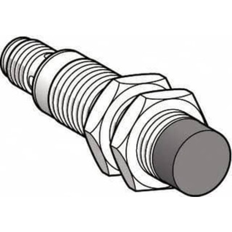 Telemecanique Sensors NPN, PNP, 12mm Detection, Cylinder, Inductive Proximity Sensor 2 Wires, IP67, IP69, 24 to 240 VAC/VDC, M18x1 Thread, 72mm Long XS618B4MAU20 - 69657005