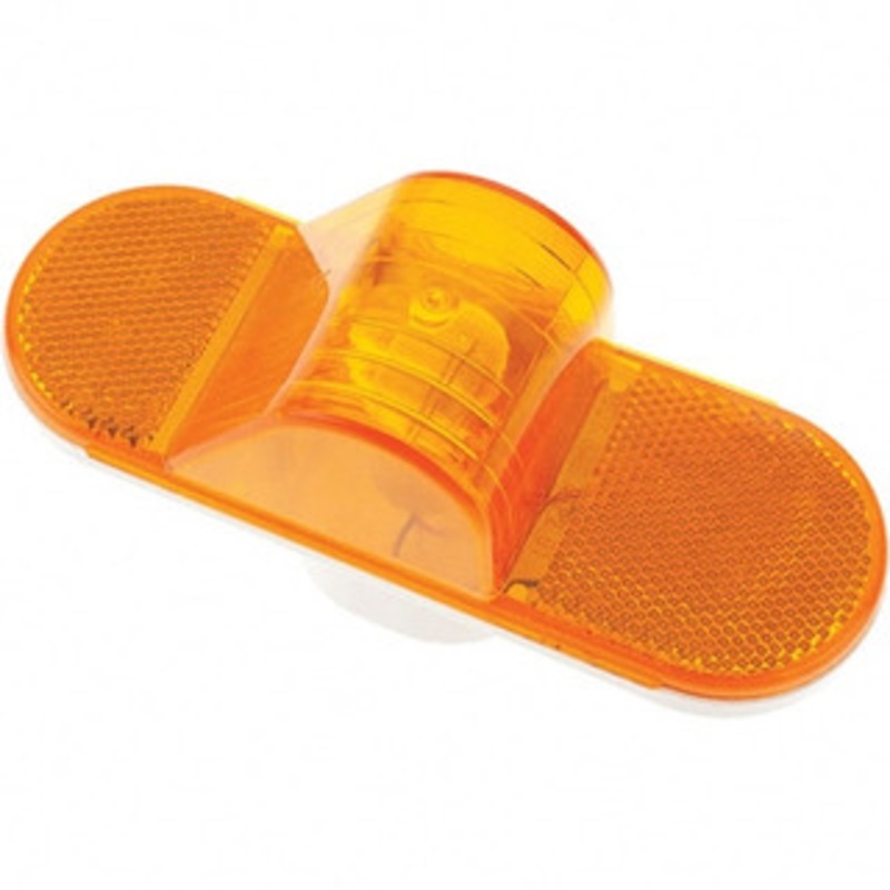 Truck-Lite 6-1/2 Long 0.49 - 2.1 Amp Turn Signal & Marker Light 12 Volt, Yellow 60215YP - 45652716