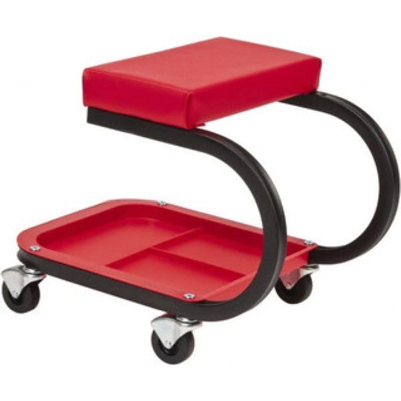 Whiteside Manufacturing 400 Lb Capacity, 4 Wheel Creeper Seat with Tray Steel, 15-1/2 Long x 19-1/4 High x 14 Wide SPP25 - 84515766