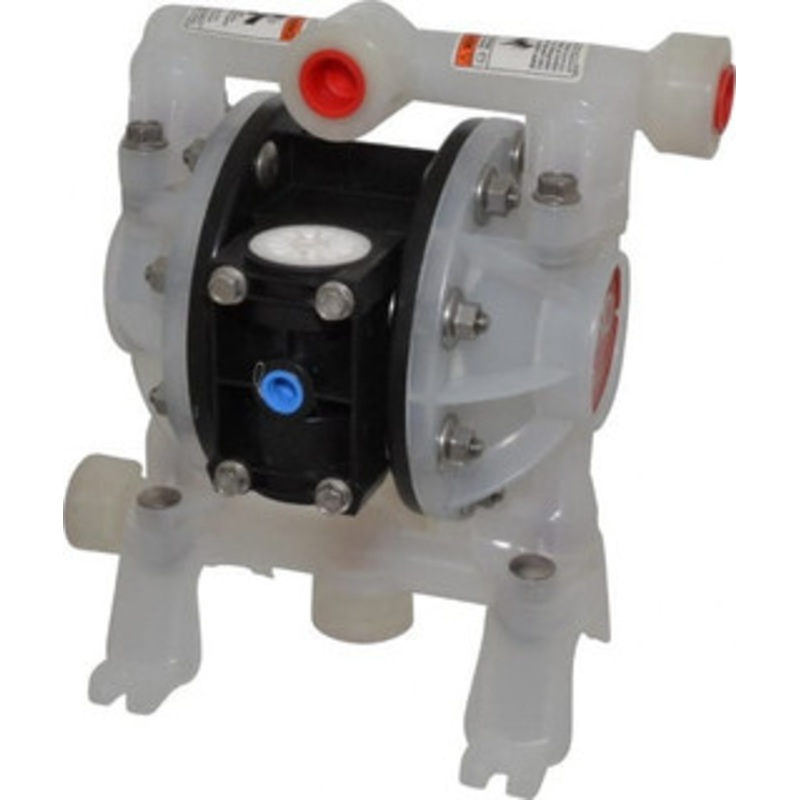 ARO Fluid Management 1/2 NPT, Nonmetallic, Air Operated Diaphragm Pump Polyurethane Diaphragm, Polypropylene Housing PD05P-ARS-PUU-B - 60600178