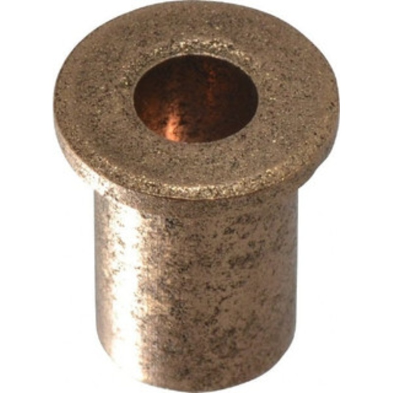 Boston Gear 3/16 Inside x 5/16 Outside Diam, Oil Impregnated Bronze SAE-841 Flanged Sleeve Bearing 7/16 Flange Outside Diam, 1/16 Flange Thickness, 1/2 OAL G00307 - 35401512