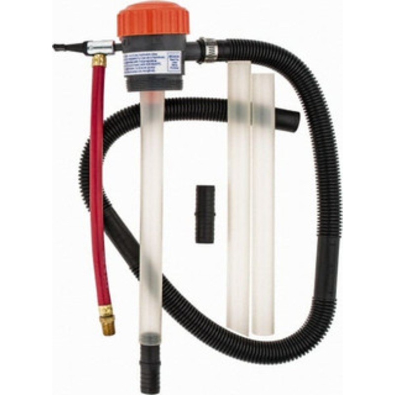 DRUM-MATES 16 GPM Air Drum Pump 3/4 Fluid Inlet, 3/4 Fluid Outlet, 1/4 Air Inlet, Polypropylene DM-85DGP/SST - 09185059