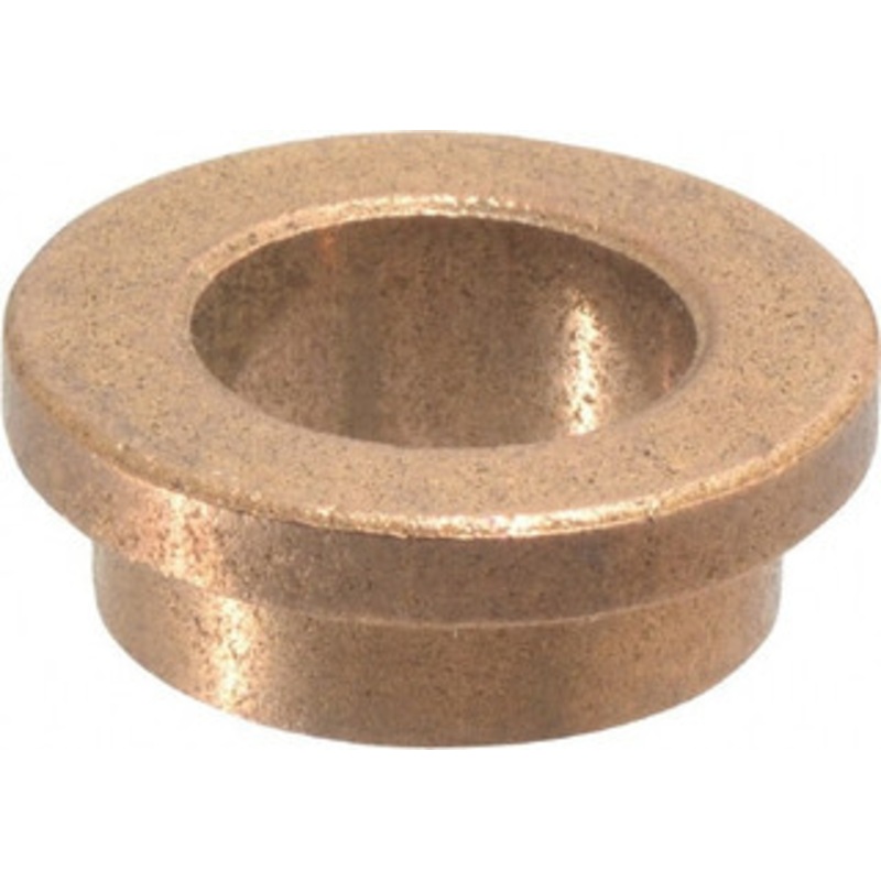 Boston Gear 1/2 Inside x 11/16 Outside Diam, Oil Impregnated Bronze SAE-841 Flanged Sleeve Bearing 7/8 Flange Outside Diam, 1/8 Flange Thickness, 5/16 OAL G00315 - 35401868