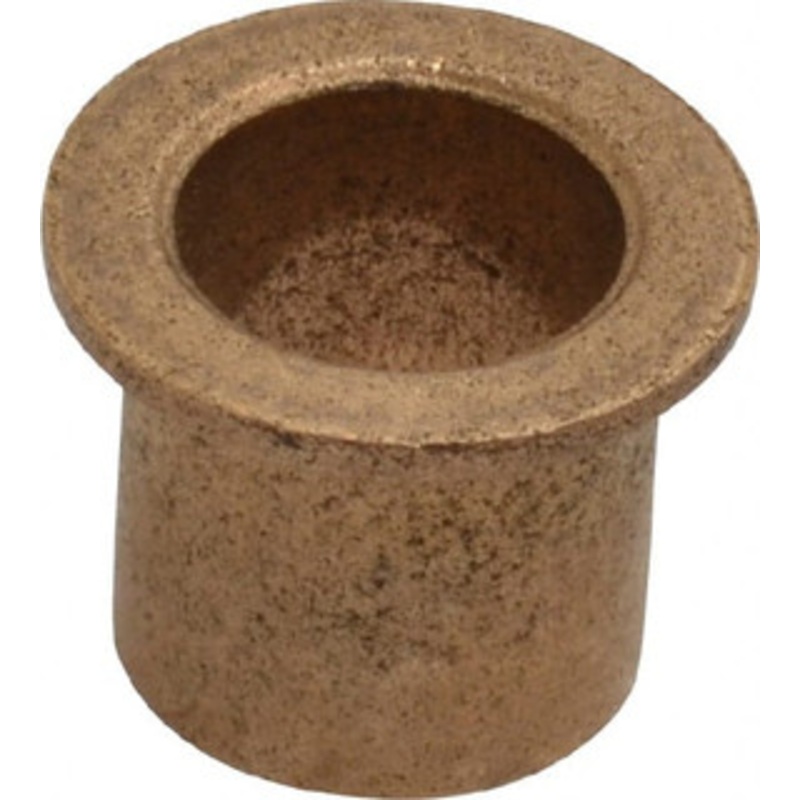 Boston Gear 5/16 Inside x 3/8 Outside Diam, Oil Impregnated Bronze Sleeve Bearing 1/2 Flange Outside Diam, 3/64 Flange Thickness, 3/8 OAL 35536 - 06454409
