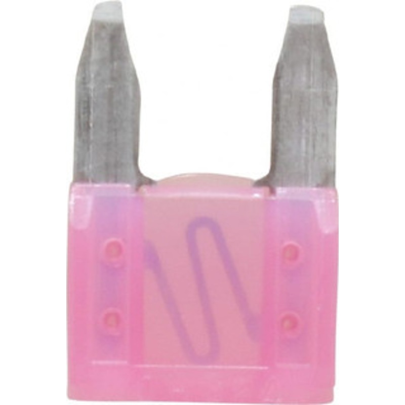 Bussmann 4 Amp, 32 VDC, Bussmann ATM-4, Fast Acting Automotive Fuse 0.43 Long, Pink, Littlefuse MIN004, Ferraz Shawmut AF2-4 ATM-4 - 71917603