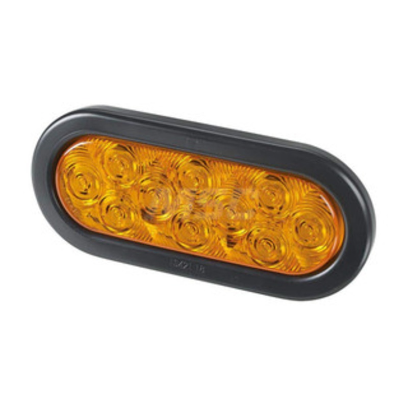 Federal Signal Class I Joules, 71 Quad FPM, Grommet Mount Emergency LED Lighting Assembly Powered by 12 to 24 Volts, Amber 607101-02SB - 08024242