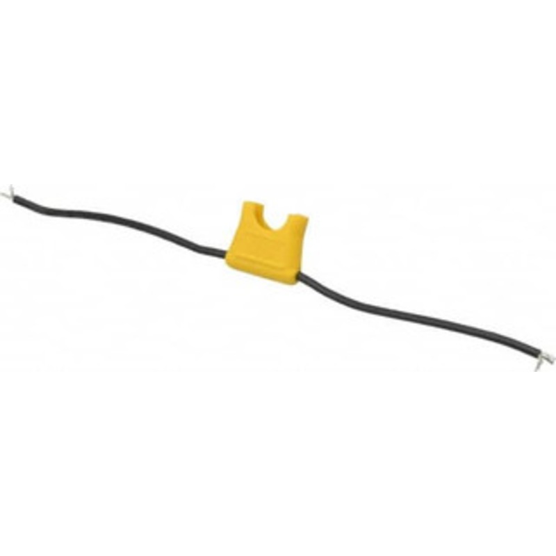 Ferraz Shawmut 20 Amp AF Yellow Automotive Fuse Holder 32 Volt, Black #16 Wire AFH20-16Y - 03078805