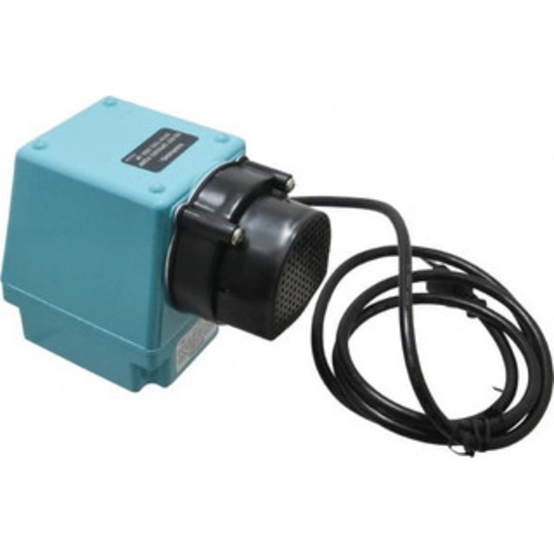 Little Giant 1/12 HP, 10 psi, Aluminum Miniature Submersible Pump 3/4 Inch Inlet, 1/2 Inch Outlet, 6 Ft. Long Power Cord, 3.5 Amp 504103 - 09409145