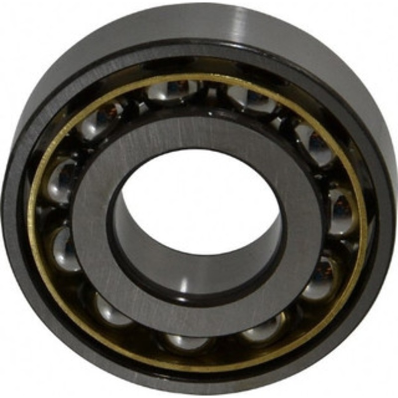 SKF 30mm Bore Diam, 72mm OD, Open Angular Contact Radial Ball Bearing 19mm Wide, 1 Row, Round Bore, 19,300 Lb Static Capacity, 34,500 Lb Dynamic Capacity 7306 BECBY - 45670304