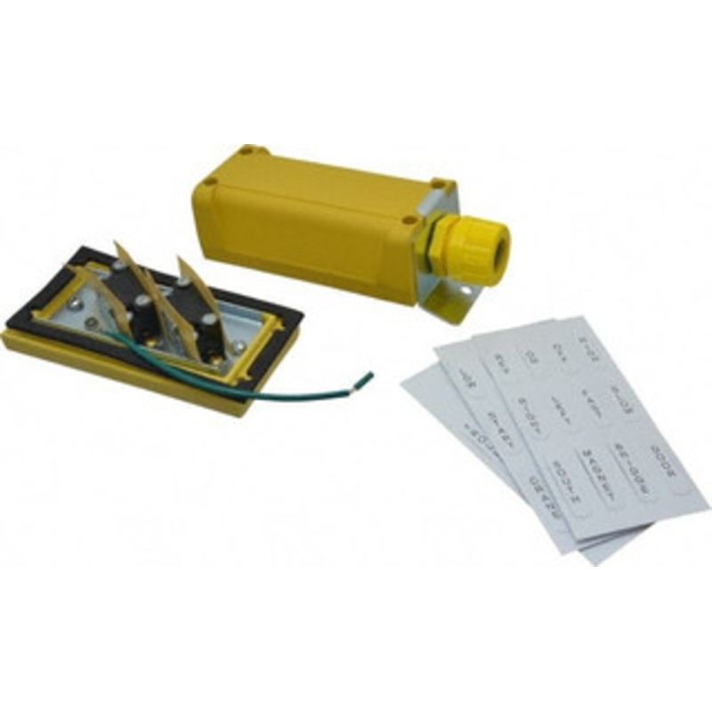 Woodhead - Molex 2 Operator, Mushroom Head Pendant Control Station No Legend, Momentary Switch, NO/NC Contact 4022 - 48681084