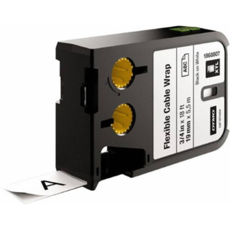 DYMO 19mm Wide, Polyester Film, Write On Tape Refills White Background, Self Adhesive, Blank 1868807 - 92659960