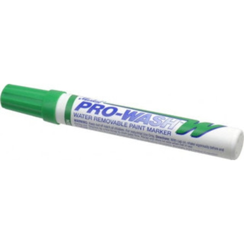 Markal Green Oil-Based Paint Marker Fine Tip, Alcohol Base Ink 97036 - 51017168