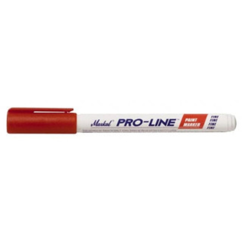 Markal Red Liquid Enamel-Based Paint Marker Fine Tip, Alcohol Base Ink 96874 - 62060488