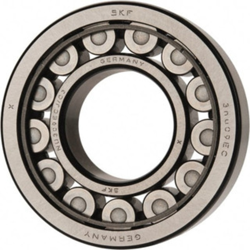 SKF 45mm Bore Diam, 100mm Outside Diam, 25mm Wide Cylindrical Roller Bearing 99,000 N Dynamic Capacity, 100,000 Lbs. Static Capacity NU 309 ECJ/C3 - 43341619