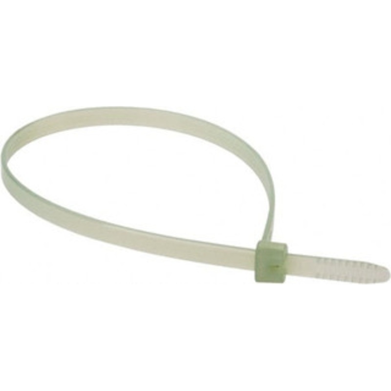 Thomas & Betts 13.2 Long Green Nylon Standard Cable Tie 120 Lb Tensile Strength, 1.65mm Thick, 5/8 Max Bundle Diam TYH27M - 48528533