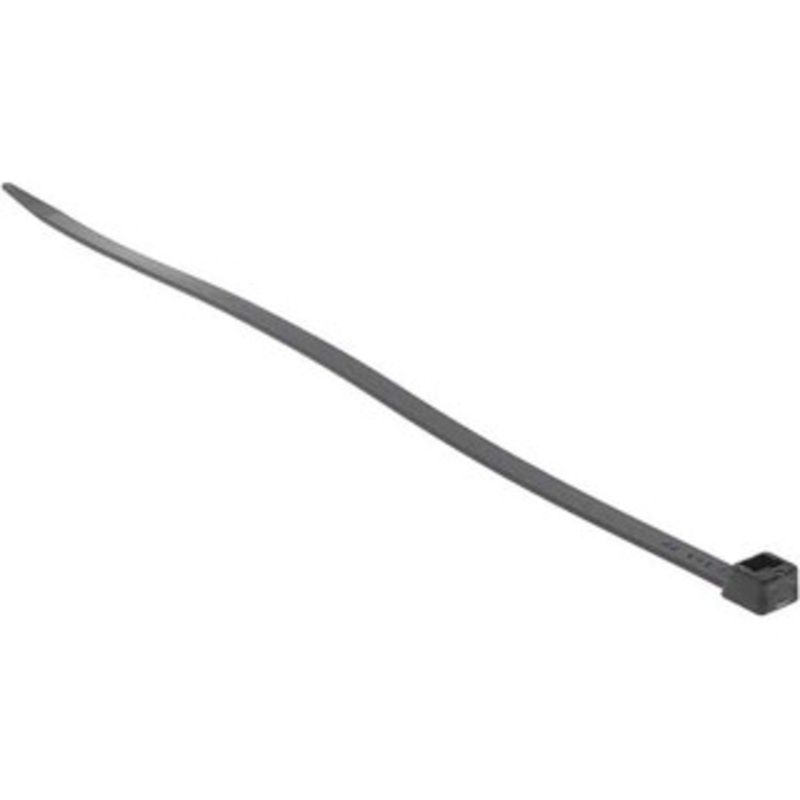 Value Collection 11.4 Long Black Nylon Standard Cable Tie 120 Lb Tensile Strength, 82mm Max Bundle Diam TSL-290-LHD-YB - 61432290