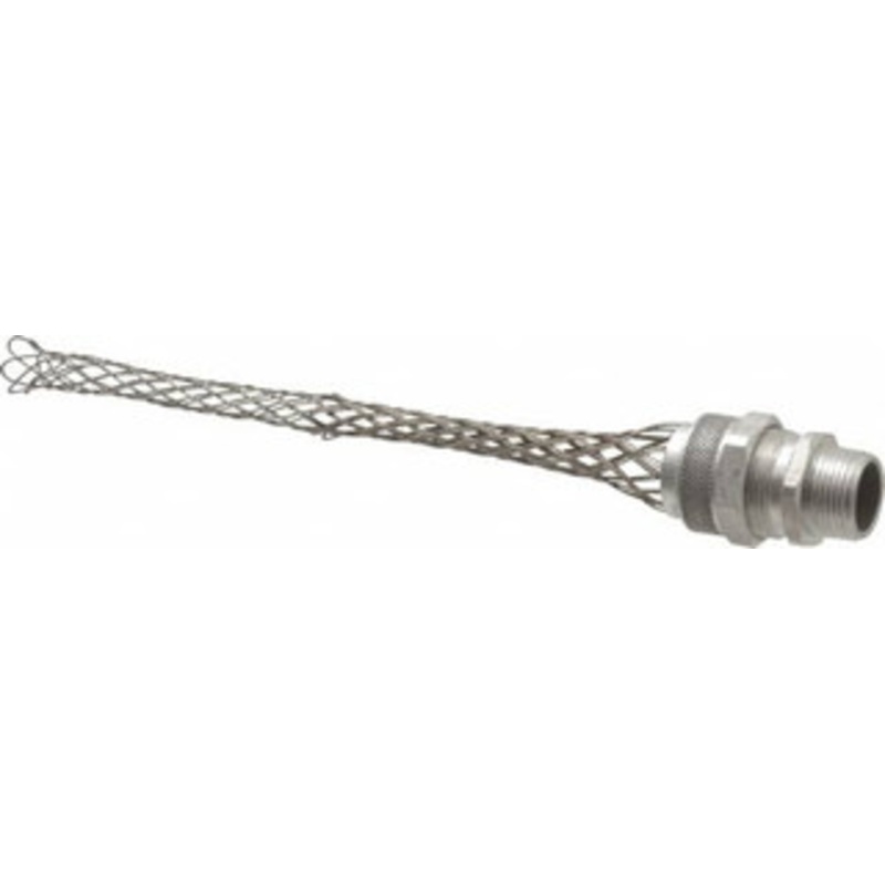 Woodhead - Molex 0.625 to 0.75 Liquidtight Straight Strain Relief Cord Grip 3/4 NPT, 9-1/2 OAL, Aluminum 36263 - 70497425