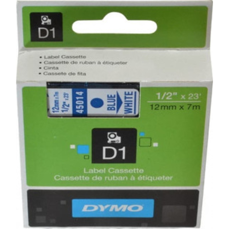 DYMO 23 ft. Blue Label Tape 23 ft. Long 45014 - 00127043