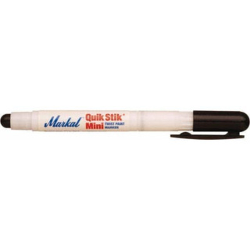 Markal Black Solid Paint Marker Fine Medium Tip, Alcohol Base Ink 61129 - 44503217