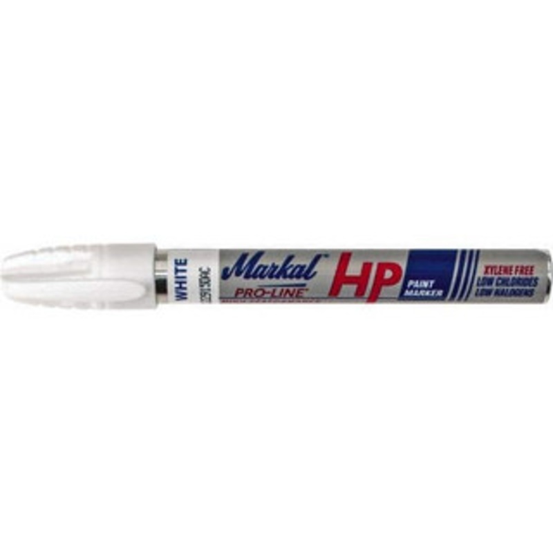 Markal White Paint Marker Bullet Medium Tip, Alcohol Base Ink 96960 - 43475144