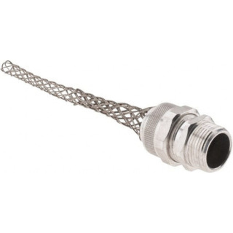 Woodhead - Molex 0.567 to 0.687 Liquidtight Straight Strain Relief Cord Grip 1 NPT, 6-1/2 OAL, Aluminum 36275 - 70497458