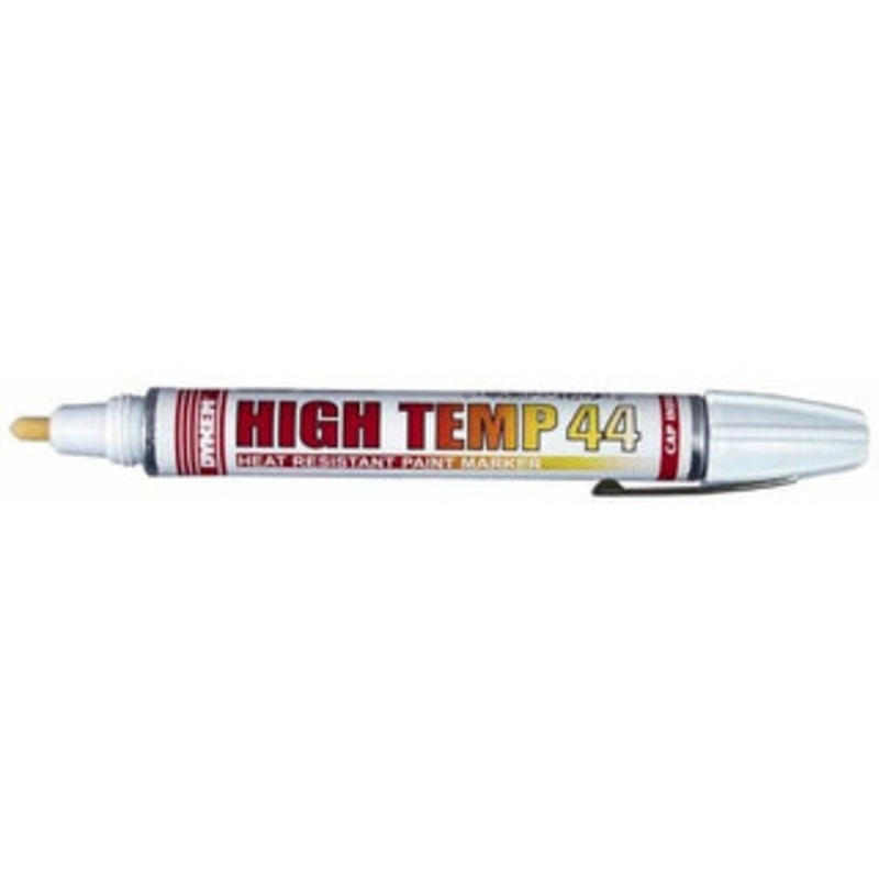Dykem White Oil-Based Paint Marker Broad Tip, High Temp Ink 44219 - 04400529