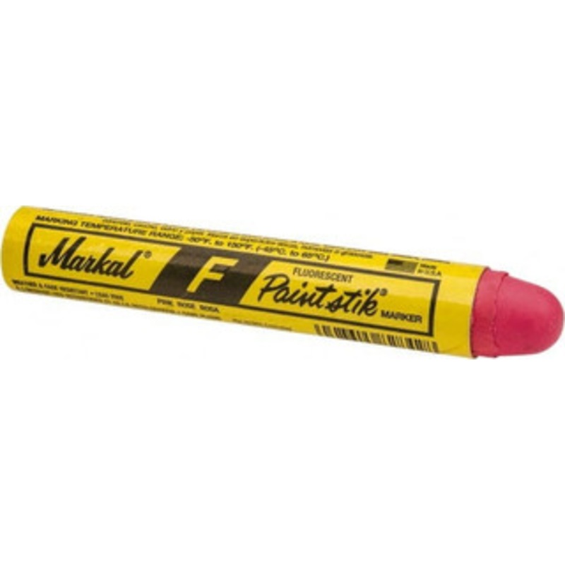 Markal Fluorescent Pink Marker/Paintstick Oil Base Ink 82842 - 05080890