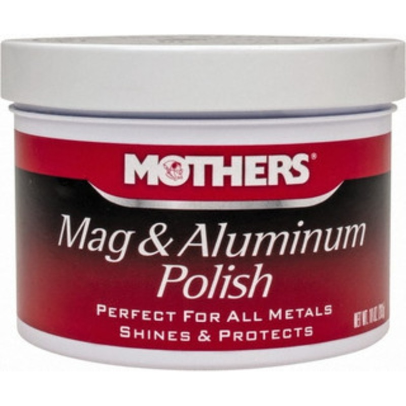 Mothers Automotive Mag & Aluminum Polish 10 oz Jar 05101 - 50973239