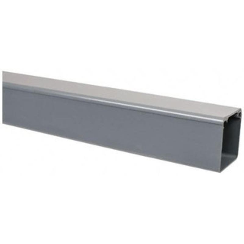 Thomas & Betts 10 ft. Long x 3 Deep x 3 Wide PVC Raceway Continuous Cover, 1 Channel, 17013 - 54091087