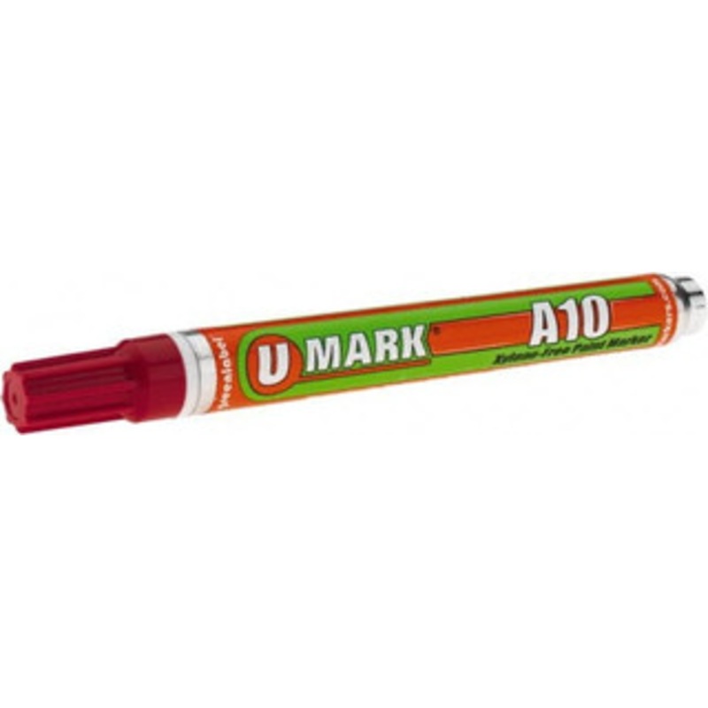 U-Mark Markers & Paintsticks A10 RED XYLENE FREE PAINT MARKER 10104 - 62736897