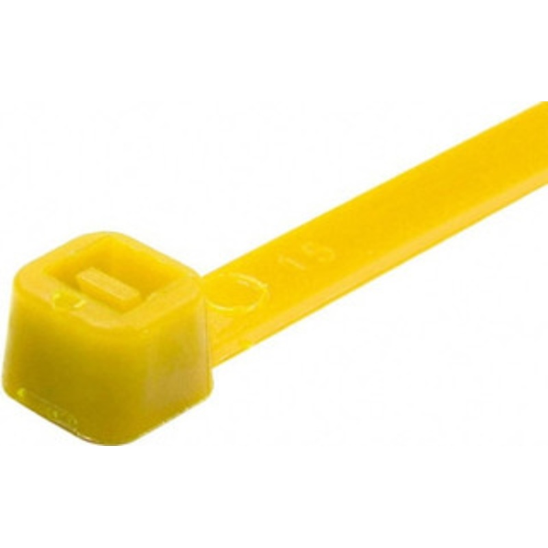 Value Collection 9.8 Long Yellow Nylon Standard Cable Tie 40 Lb Tensile Strength, 70mm Max Bundle Diam TSL-250-I-YY-M - 68951177