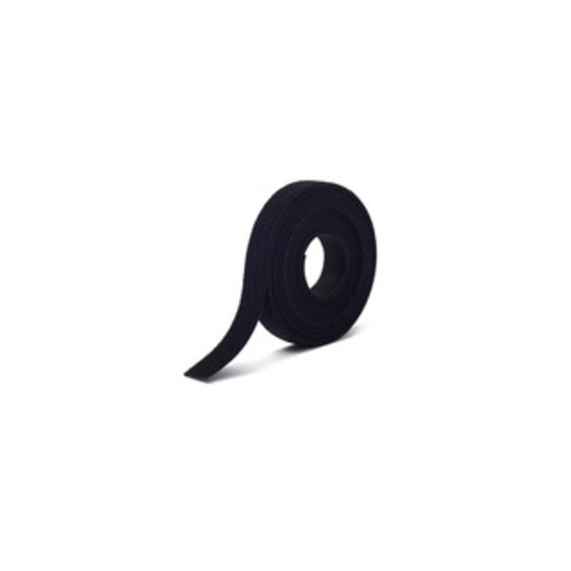 Velcro Cable Ties, Cable Tie Type: Cable Ties, Material: Polyester, Color: Black, Overall Length (Feet): 15, Tensile Strength (Lb.): 18 167710 - 20170593