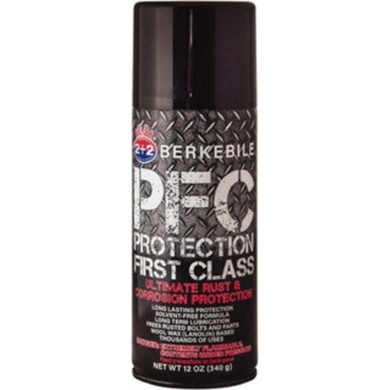 Berkebile Oil 12 oz Aerosol Can Automotive Multi-Use Lubricant Mineral Oil, Zinc Oxide, Titanium Dioxide BPFCA12 - 46541736