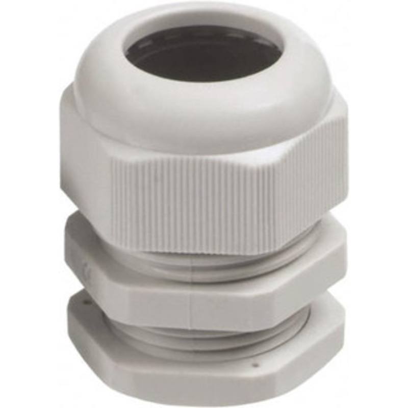 Canfield Connector 0.079 to 0.236 Liquidtight Straight Strain Relief Cord Grip 3/8 NPT, 1.614 OAL, Nylon CANTOP-S221 - 47240627