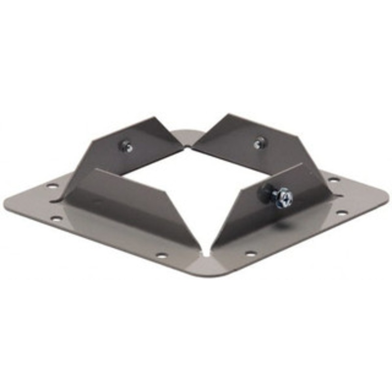 Cooper B-Line 6 Inch Wide x 6 Inch High, Rectangular Raceway Flange Gray, For Use with Lay In Wireways, Type 1 Screw Cover Wireway 11785126 - 82611567