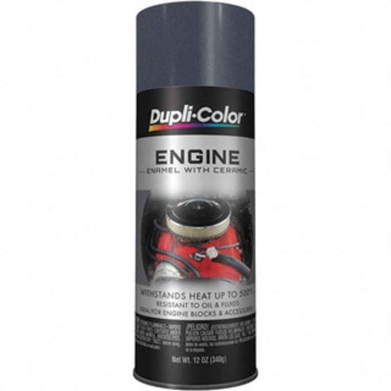 Dupli-Color 12 oz Cast Coat Iron Automotive Heat Resistant Paint Metallic Finish, 500F Max Temp, Comes in Aerosol Can EDE165107 - 82281932