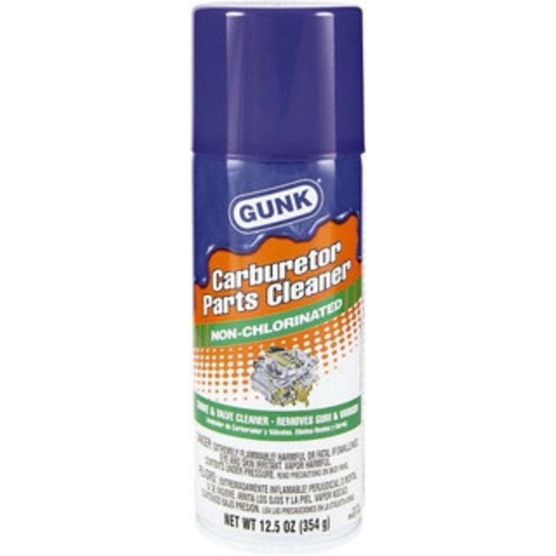 GUNK 12.5 oz Aerosol Can Automotive Carburetor & Parts Cleaner Nonchlorinated, Flammable M4815NC - 08317547