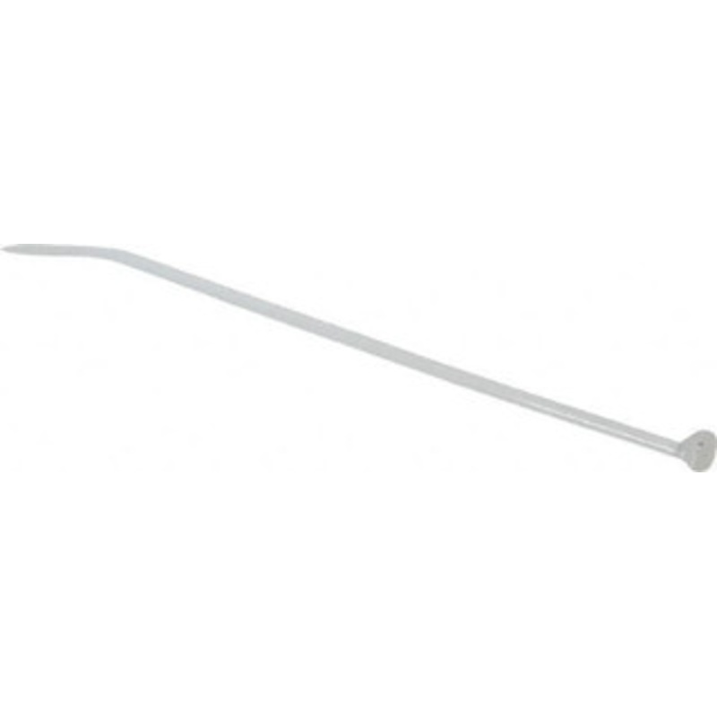Thomas & Betts 5-1/2 Long Natural (Color) Nylon Standard Cable Tie 40 Lb Tensile Strength, 1.31mm Thick, 1-3/4 Max Bundle Diam TY24M - 04842670