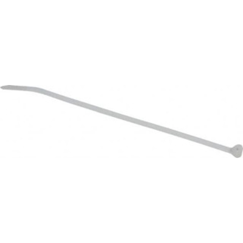 Thomas & Betts 5-1/2 Long Natural (Color) Nylon Standard Cable Tie 40 Lb Tensile Strength, 1.31mm Thick, 28.7mm Max Bundle Diam TY524M - 54065883