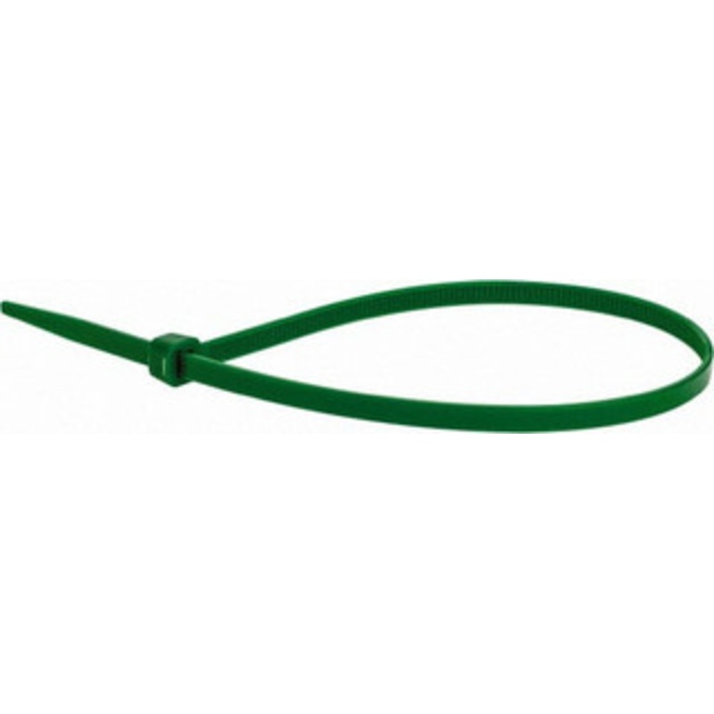 Value Collection 11 Long Green Nylon Standard Cable Tie 50 Lb Tensile Strength, 81mm Max Bundle Diam TSL-290-S-YG-M - 68952688