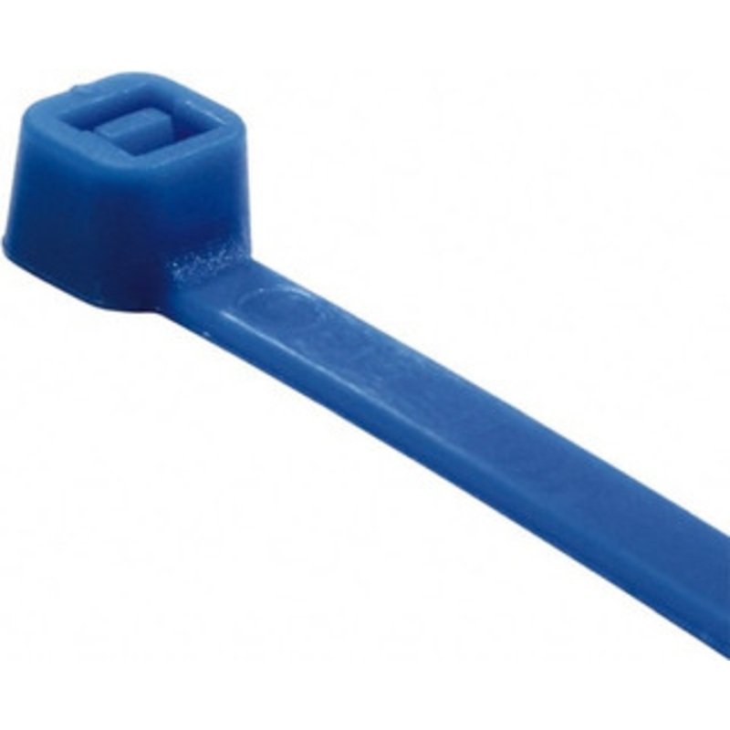 Value Collection 6 Long Blue Nylon Standard Cable Tie 40 Lb Tensile Strength, 38mm Max Bundle Diam TSL-150-I-YL-M - 68951227