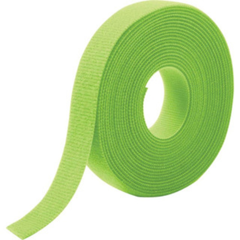 Velcro Cable Ties, Cable Tie Type: Reusable Cable Tie, Material: Hook and Loop, Color: OM5 Green, Overall Length (Feet): 15, Overall Length (Decimal Inch): 180.00000, Maximum Bundle Diameter (Inch): 0.75 31295 - 16427320