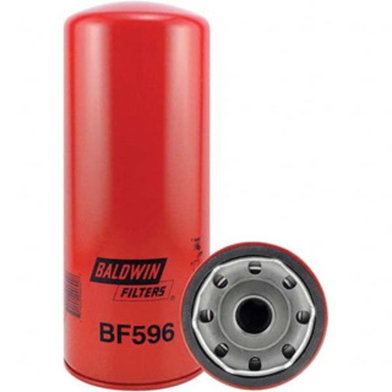 Baldwin Filters Automotive Fuel Filter AC Delco TP917, Caterpillar 9Y4404, Cummins 3313306, Donaldson P779407, Fleetguard FF202, Ford V61559, Fram P3430A, GMC 25010812, Hastings FF825, International , Komatsu FF202, Purolator PER134 BF596 - 16642241