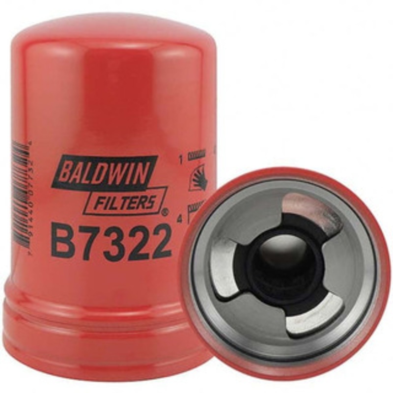 Baldwin Filters Automotive Oil Filter Donaldson P550836, Fleetguard LF16243, Fram PH10220, Hastings LF622, John Deere RE504836, Wix 57750S B7322 - 16644973